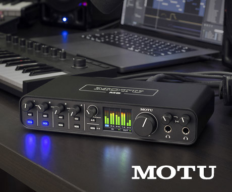 MOTU представляет новый аудиоинтерфейс M6