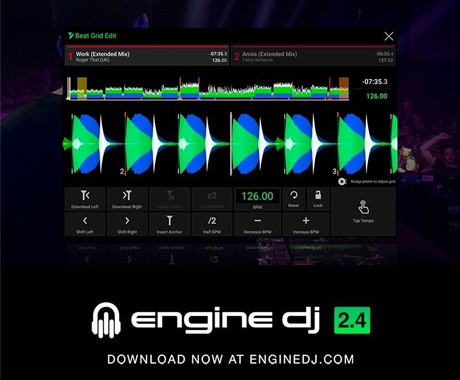 Выпущено обновление Engine DJ 2.4