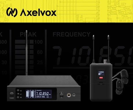 Поступление in-ear и радиосистем Axelvox