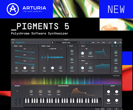 Arturia Pigments 5 доступен для заказа